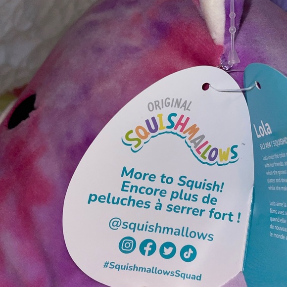 💎🦄➿ULTRA RARE➿Lola Squishmallow BNWT - Picture 3 of 9